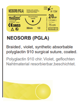 Medipac sebészi varratok Medipac Hungary